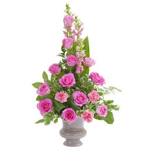 Load image into Gallery viewer, Peaceful Pink Small Urn
