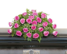 Load image into Gallery viewer, Pink Rose Casket Spray
